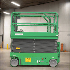 EKKO ES60E-LI Scissor Lift Table Cart - 500 lb Capacity, 65" x 30" Platform, 19 ft Lift Height, 3,356 lbs Service Weight