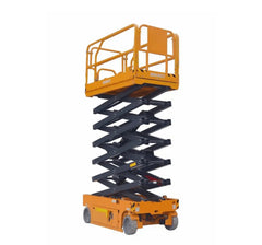 EKKO ES100E Scissor Lift Table Cart - 89" x 45", 700 lb Capacity, 33 ft Lift Height, 6,204 lbs Weight